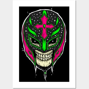 Skull Rey Mysterio Posters and Art